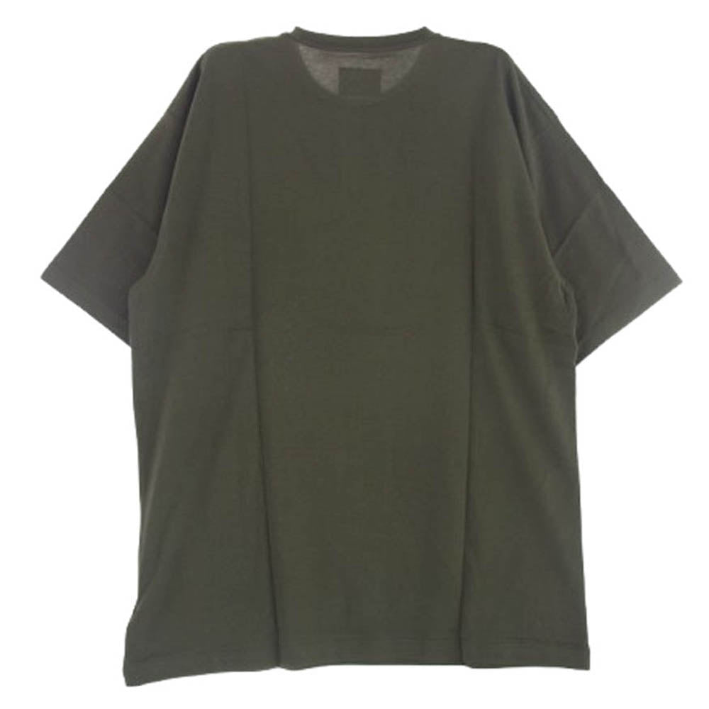 WTAPS ダブルタップス 21SS 211ATDT-CSM03 BLANK SS COTTON ブランク 無地 ポケット 半袖 Tシャツ カーキ系 X 04【新古品】【未使用】【中古】