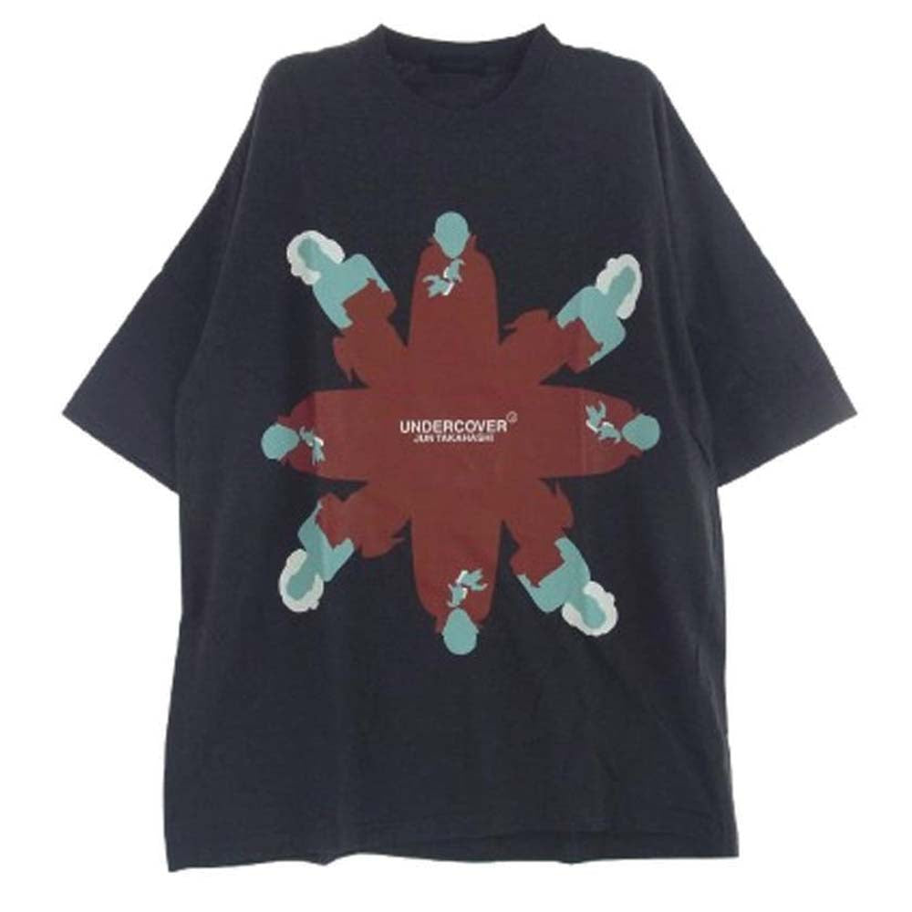 UNDERCOVER アンダーカバー 20SS UCY4893-3 Dracula ＆ Lady ドラキュラ アンド レディ 半袖 Tシャツ ダークグレー系 3【新古品】【未使用】【中古】