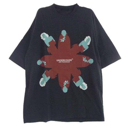 UNDERCOVER アンダーカバー 20SS UCY4893-3 Dracula ＆ Lady ドラキュラ アンド レディ 半袖 Tシャツ ダークグレー系 3【新古品】【未使用】【中古】