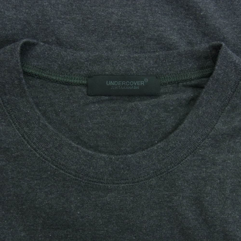 UNDERCOVER アンダーカバー 20SS UCY4893-3 Dracula ＆ Lady ドラキュラ アンド レディ 半袖 Tシャツ ダークグレー系 3【新古品】【未使用】【中古】