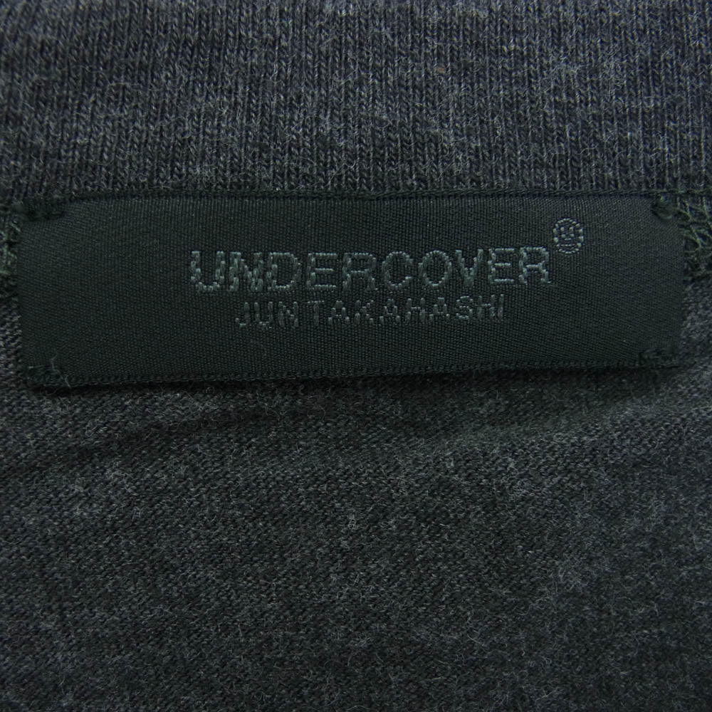 UNDERCOVER アンダーカバー 20SS UCY4893-3 Dracula ＆ Lady ドラキュラ アンド レディ 半袖 Tシャツ ダークグレー系 3【新古品】【未使用】【中古】