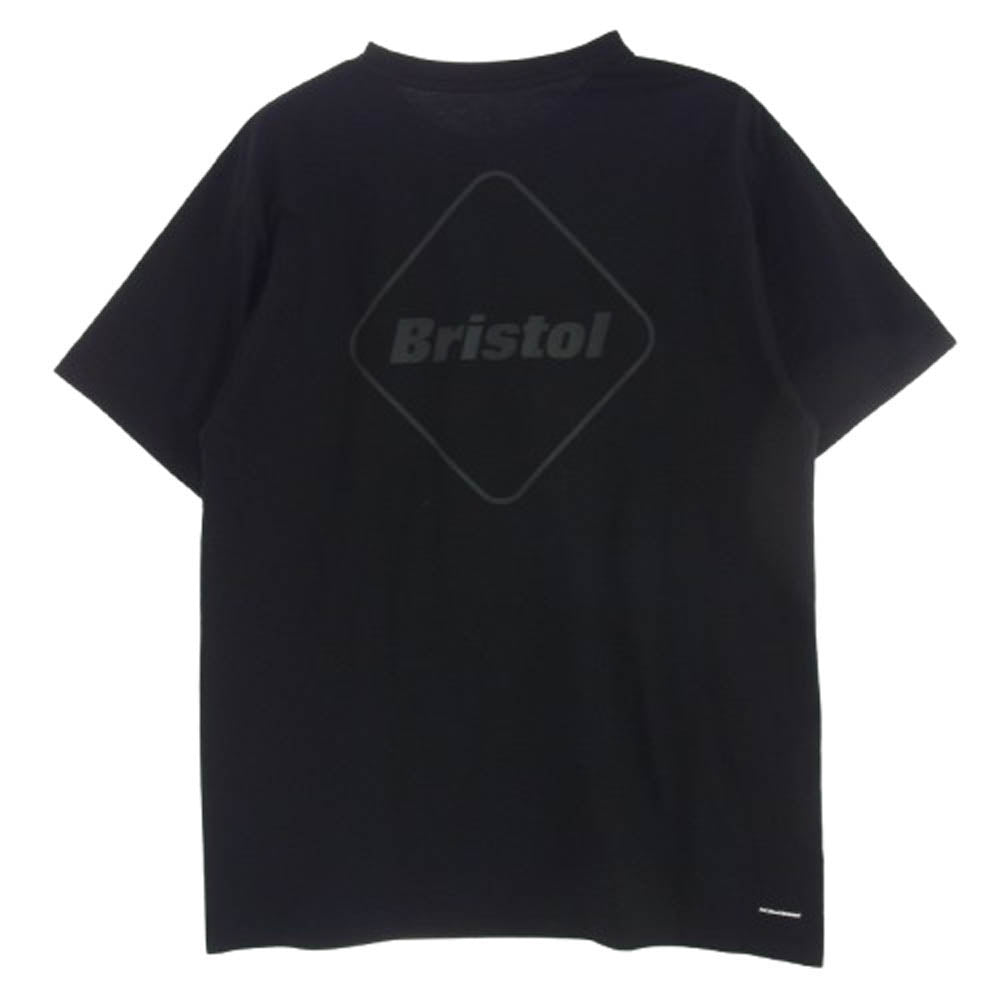 F.C.R.B. エフシーアールビー 21SS FCRB-210063 EMBLEM TEE エンブレム 半袖 Tシャツ ブラック系 XL【美品】【中古】
