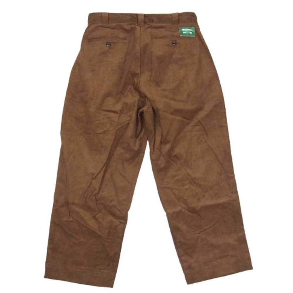 WIND AND SEA ウィンダンシー WDS-XXX-21A-12 GOD SELECTION XXX ゴッド セレクション コーデュロイ パンツ ブラウン系 M【美品】【中古】