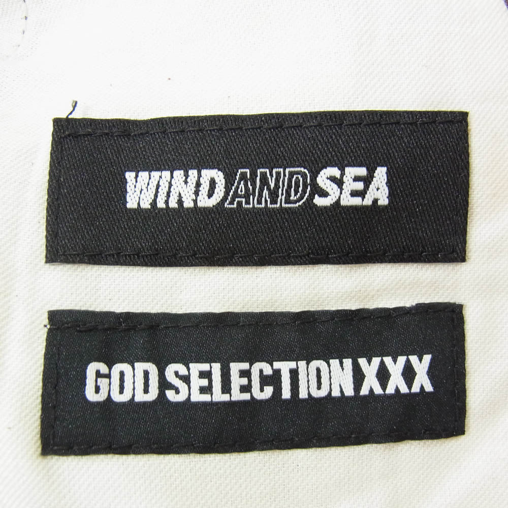 WIND AND SEA ウィンダンシー WDS-XXX-21A-12 GOD SELECTION XXX ゴッド セレクション コーデュロイ パンツ ブラウン系 M【美品】【中古】