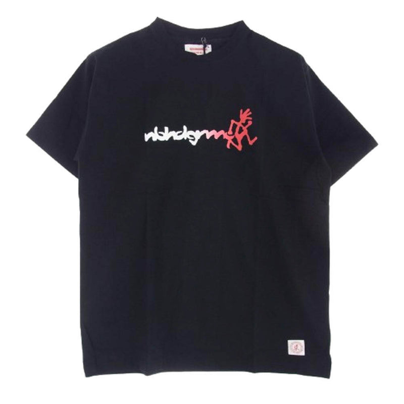 NEIGHBORHOOD ネイバーフッド 21SS 211PCGMN-ST01S GRAMICCI グラミチ NHGM / C-TEE ロゴ クルーネック 半袖 Tシャツ ブラック系 XL【新古品】【未使用】【中古】