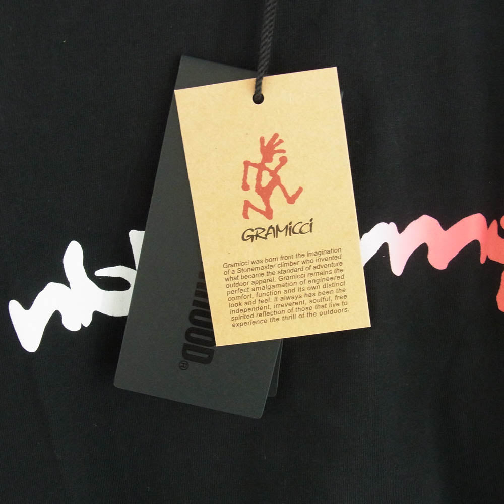 NEIGHBORHOOD ネイバーフッド 21SS 211PCGMN-ST01S GRAMICCI グラミチ NHGM / C-TEE ロゴ クルーネック 半袖 Tシャツ ブラック系 XL【新古品】【未使用】【中古】