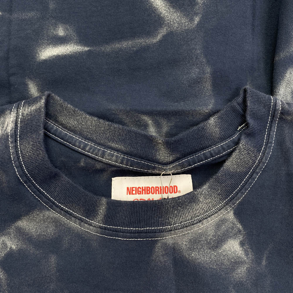 NEIGHBORHOOD ネイバーフッド 21SS 211PCGMN-CSMO1S GRAMICCI グラミチ DYE C-CREW SS クルーネック 半袖 Tシャツ ネイビー系 XL【新古品】【未使用】【中古】