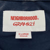NEIGHBORHOOD ネイバーフッド 21SS 211PCGMN-CSMO1S GRAMICCI グラミチ DYE C-CREW SS クルーネック 半袖 Tシャツ ネイビー系 XL【新古品】【未使用】【中古】