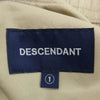 DESCENDANT ディセンダント 21SS 211BRDS-PTM06 SHORE CARGO BEACH SHORTS カーゴ ショーツ ショート パンツ ベージュ系 1【極上美品】【中古】