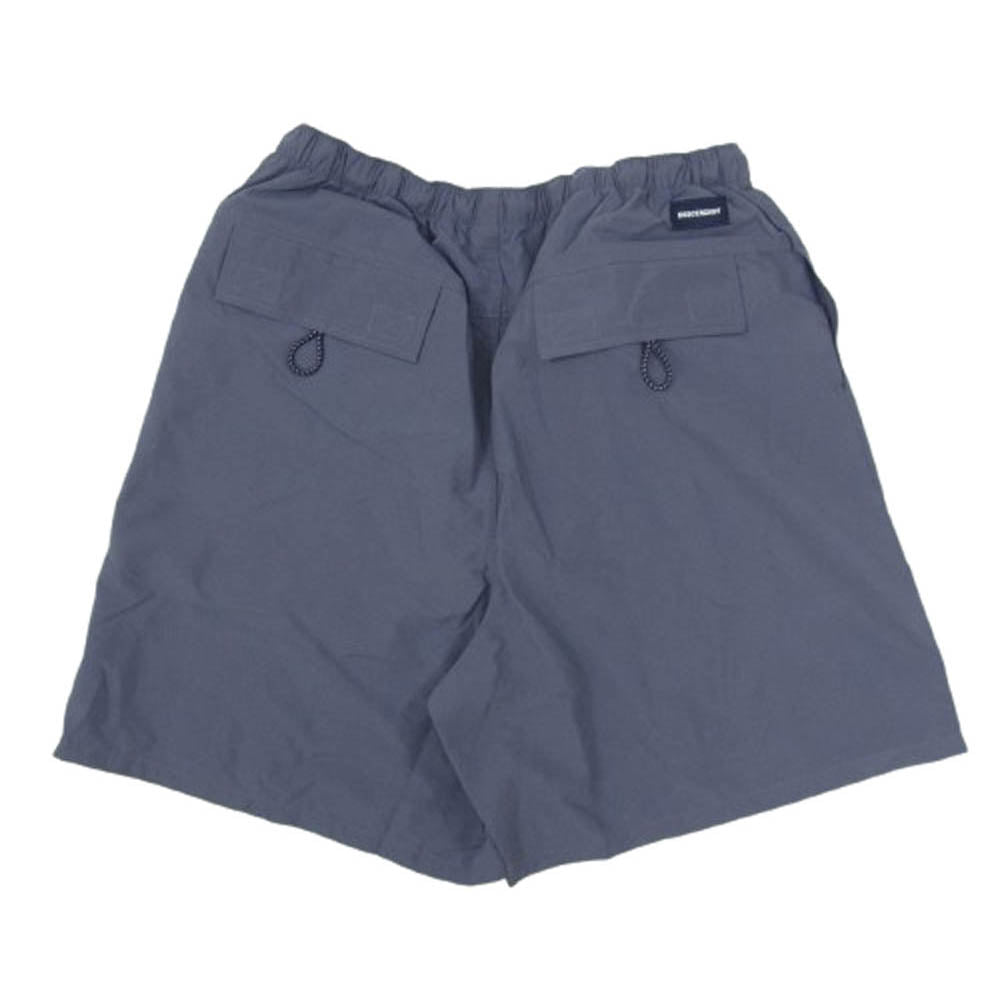 DESCENDANT ディセンダント 221TQDS-PTM05 DBS NYLON SHORTS ナイロン ショーツ ショート パンツ ブルー系 1【極上美品】【中古】