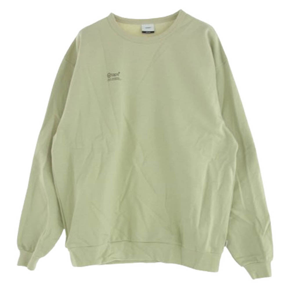 WTAPS ダブルタップス 21SS 212ATDT-CP02S OG CREW NECK クルーネック コットン スウェット サンド グリーン系 4【新古品】【未使用】【中古】