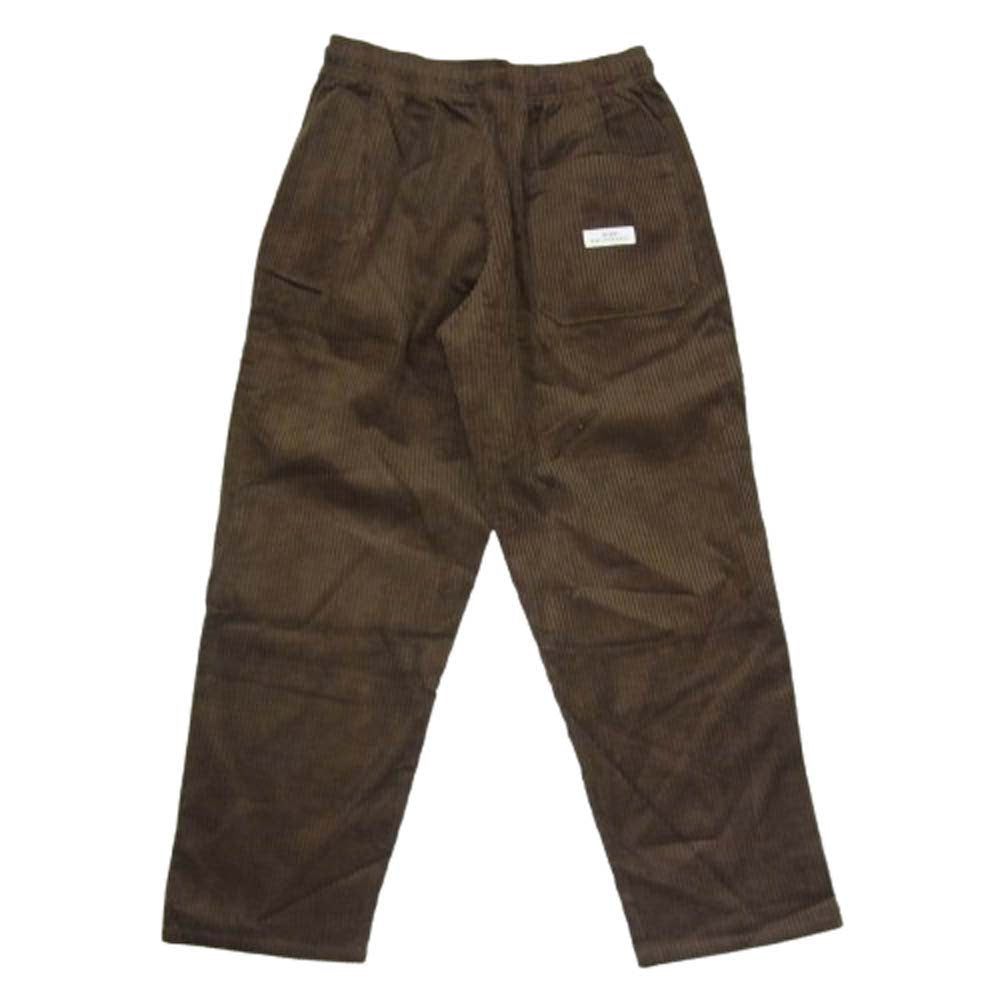WTAPS ダブルタップス 20AW 202BRDT-PTM04 CHEF TROUSERS COTTON. CORDUROY シェフ トラウザーズ コットン コーデュロイ パンツ ブラウン系 X01【新古品】【未使用】【中古】