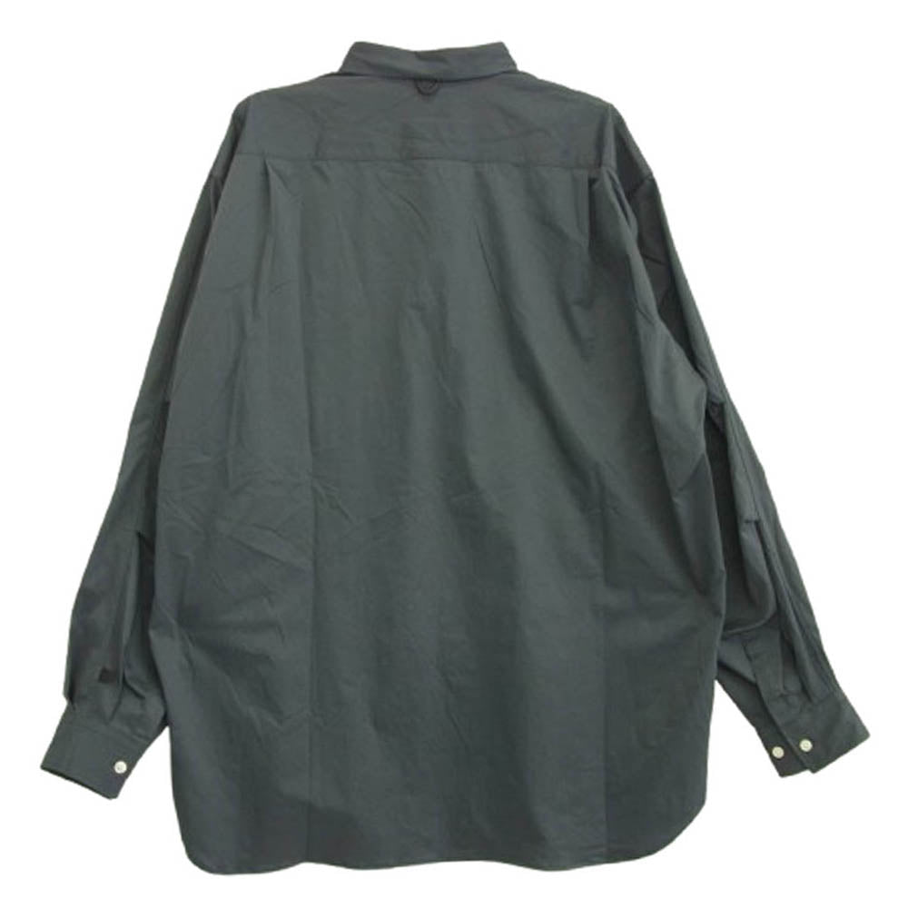 DAIWA PIER39 ダイワピア BE-87022 Tech Regular Collar LS Shirts テック レギュラー カラー 長袖 シャツ グリーン系 L【極上美品】【中古】