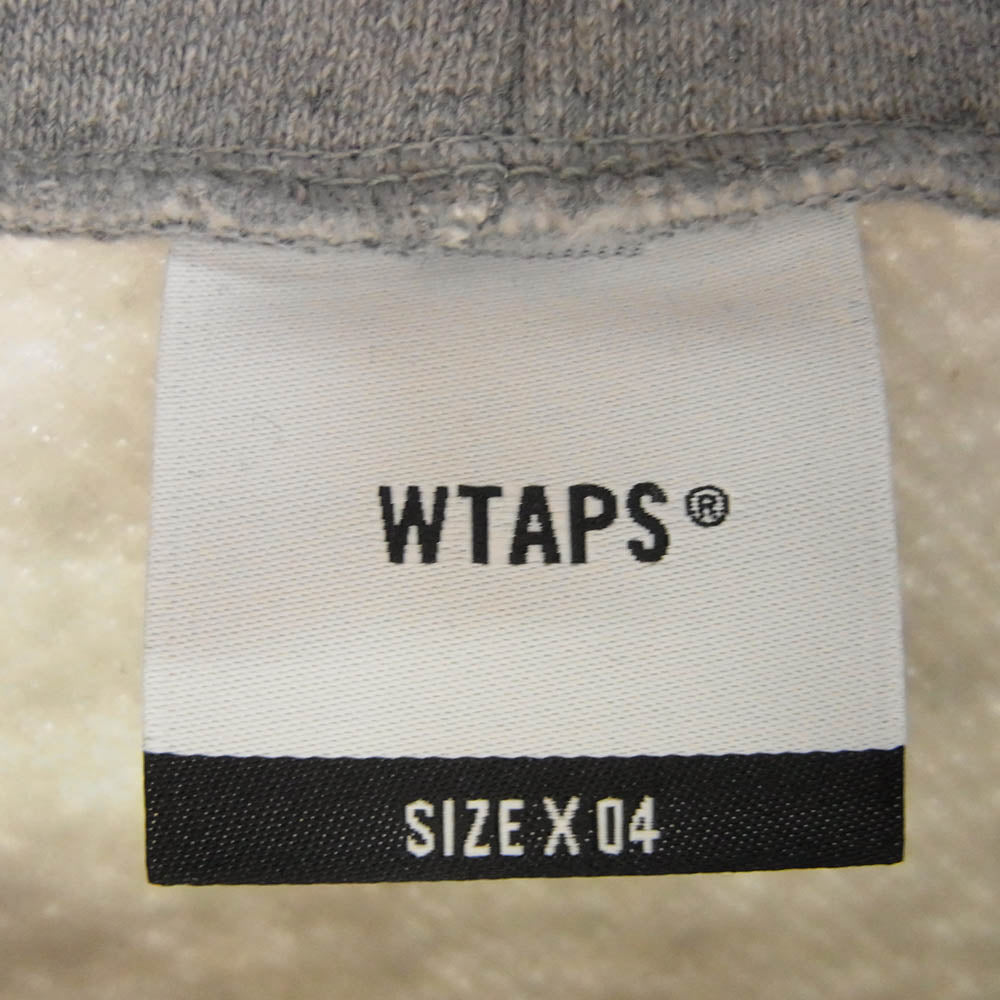 WTAPS ダブルタップス 22AW 222ATDT-HPM02S VISUAL UPARMORED HOODY COTTON ヴィジュアル アップアーマード フーディー パーカー グレー グレー系 4【新古品】【未使用】【中古】