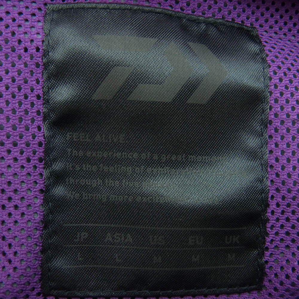 DAIWA PIER39 ダイワピア BJ-28022W TECH WADING PARKA ジップアップ フーデッド ナイロン ジャケット チャコール系 L【極上美品】【中古】