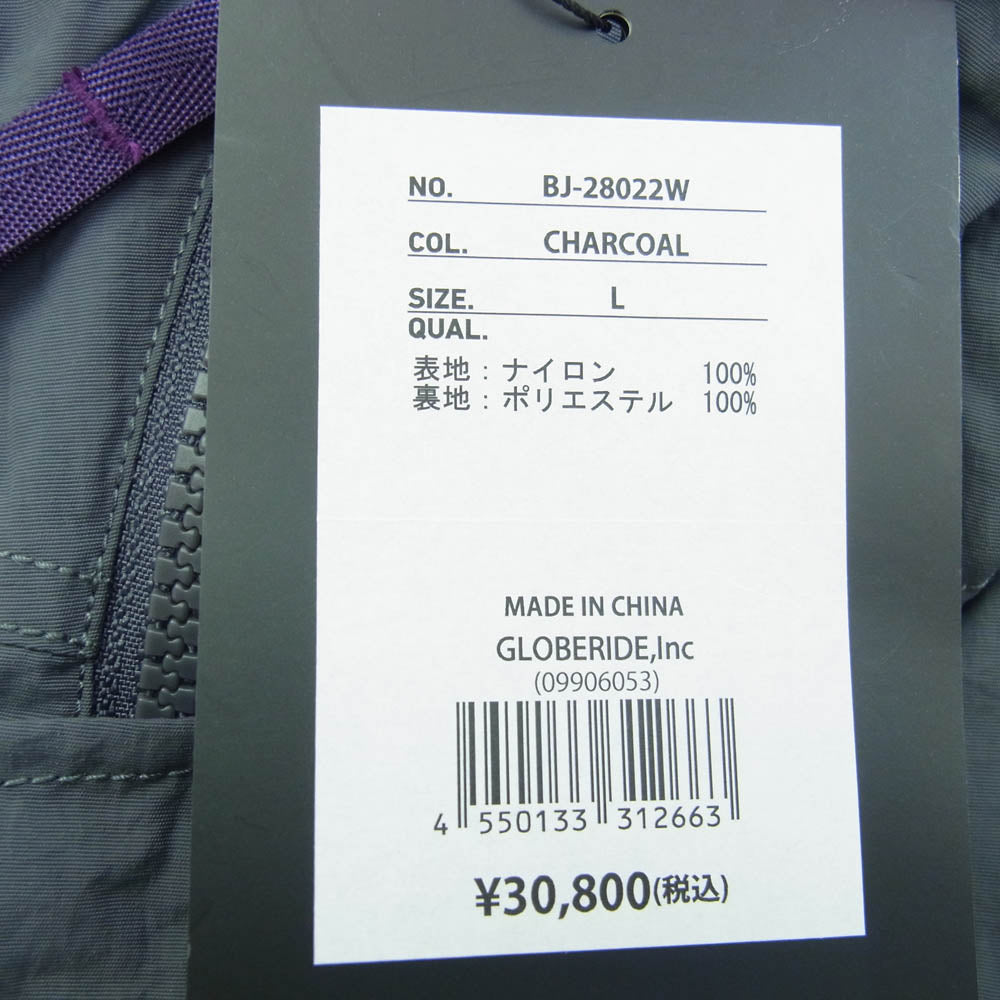 DAIWA PIER39 ダイワピア BJ-28022W TECH WADING PARKA ジップアップ フーデッド ナイロン ジャケット チャコール系 L【極上美品】【中古】