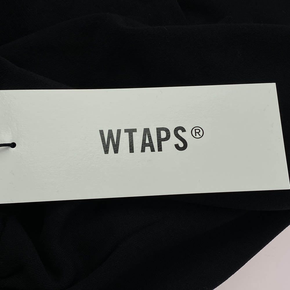 WTAPS ダブルタップス 22AW 222ATDT-HPM03S CROSS BONES HOODY COTTON クロスボーン オーバーサイズ プルオーバー スウェット パーカー ブラック ブラック系 4【新古品】【未使用】【中古】