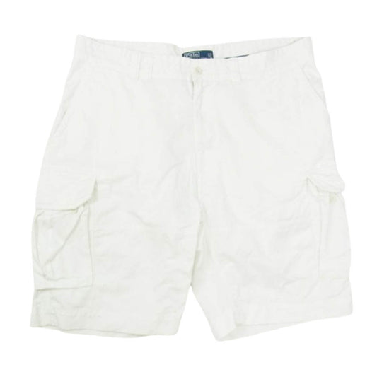 POLO RALPH LAUREN ポロ・ラルフローレン コットン カーゴ チノ ショーツ ホワイト系 42【中古】