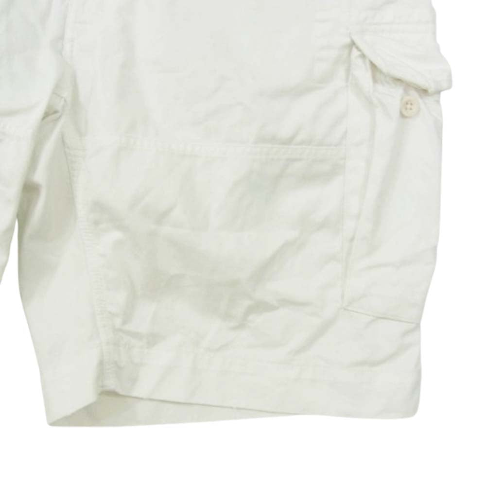 POLO RALPH LAUREN ポロ・ラルフローレン コットン カーゴ チノ ショーツ ホワイト系 42【中古】