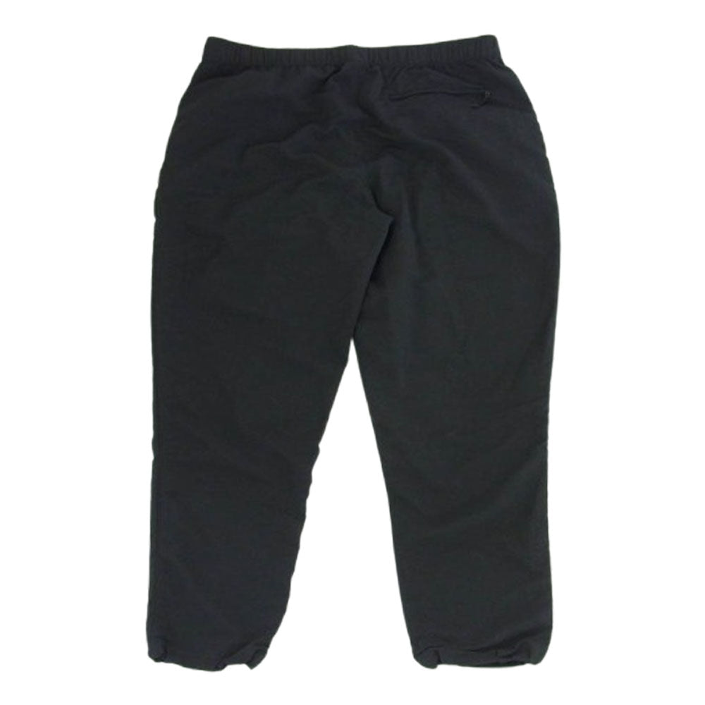 THE NORTH FACE ノースフェイス ロゴ 刺繍 ナイロン パンツ ブラック系 XXL【中古】