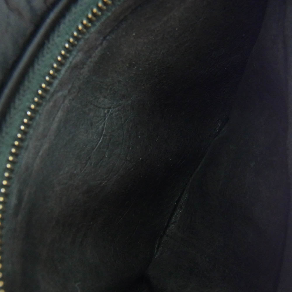 TRAVIS WALKER トラヴィスワーカー ハートトライバル インレイ ウォレット 財布 ブラック系【中古】