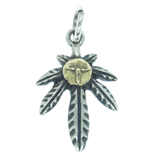 TADY&KING タディアンドキング ガンジャ K18 ロングホーン メタル シルバー系 ゴールド系【中古】