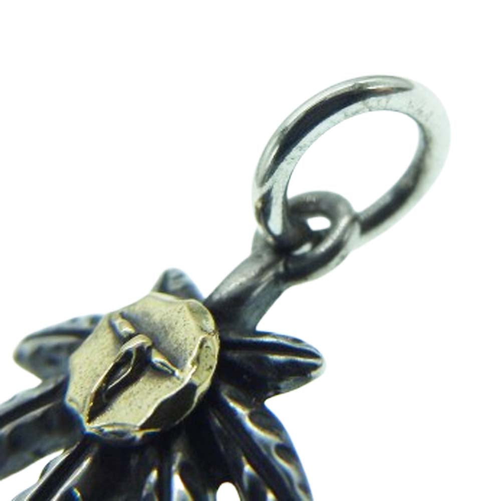 TADY&KING タディアンドキング ガンジャ K18 ロングホーン メタル シルバー系 ゴールド系【中古】