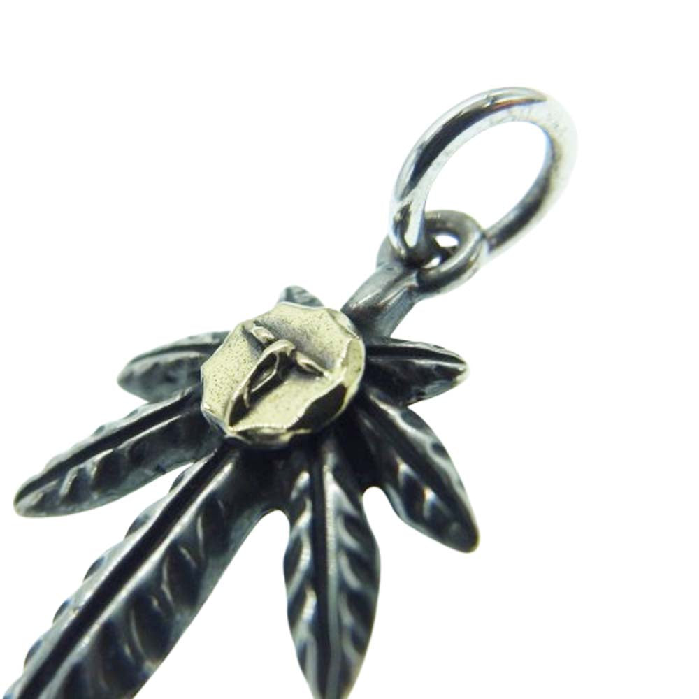 TADY&KING タディアンドキング ガンジャ K18 ロングホーン メタル シルバー系 ゴールド系【中古】