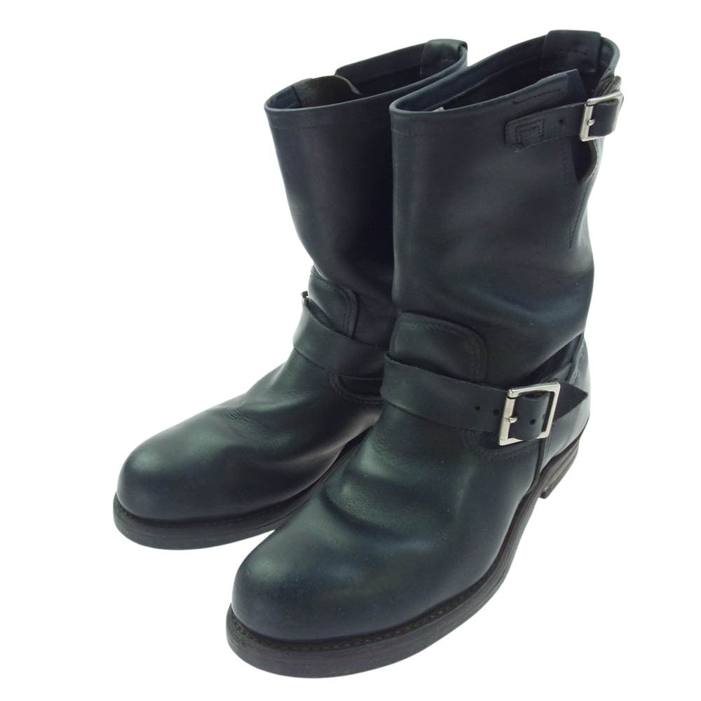 RED WING レッドウィング 9085 11inch Engineer 11インチ エンジニア ブーツ ブラック系 9D【中古】