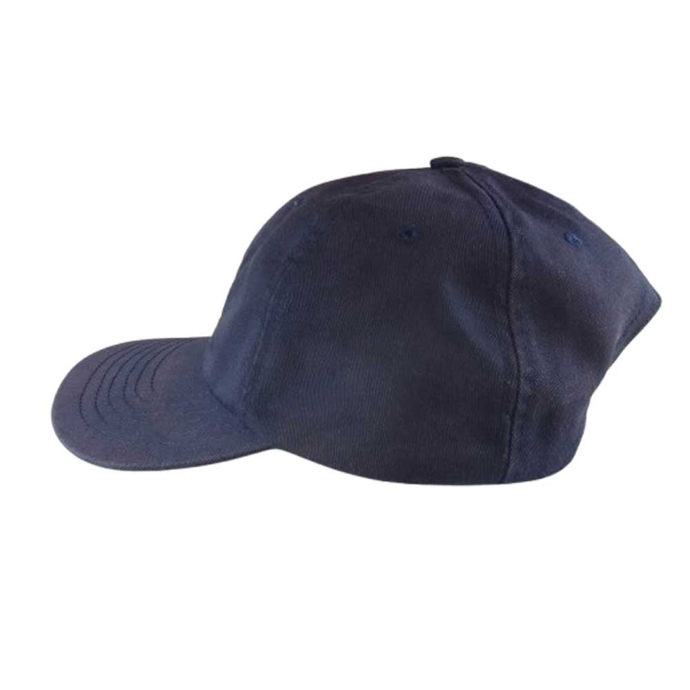 ラセットバーバンク Dad Cap 刺繍 ロゴ キャップ ネイビー系【中古】