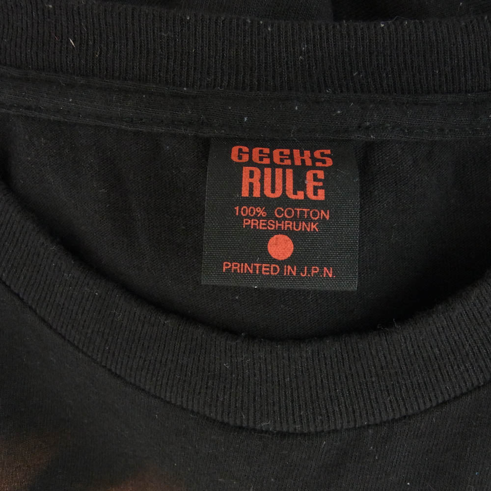 GEEKS RULE ギークスルール × Star Wars The Phantom Menace Episode I スター・ウォーズ ザ ファントム メナス エピソード1 半袖 プリント Tシャツ TEE ブラック系 XXL ブラック系 XXL【中古】