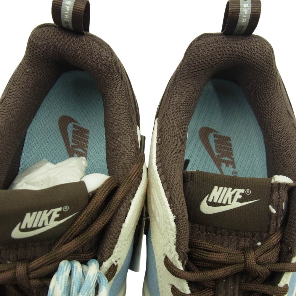 NIKE ナイキ 25SS HQ3072-400 Travis Scott Zoom Field Jaxx Pale Ivory and Leche Blue トラヴィススコット ズームフィールドジャックス ペールアイボリー アンド レチェブルー スニーカー 26.5cm【新古品】【未使用】【中古】