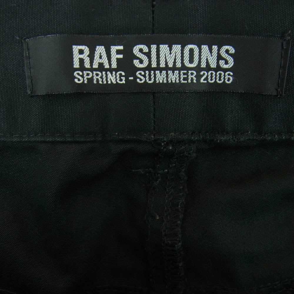 RAF SIMONS ラフシモンズ 06SS 国内正規品 スキニー パンツ ブラック系 サイズ表記なし【中古】