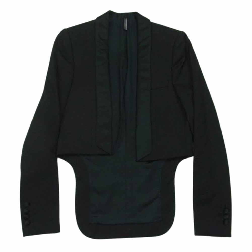 DIOR HOMME ディオールオム 06SS 6EF2028020 エディ期 スワローテイル タキシード 燕尾 ジャケット ブラック系 40【中古】