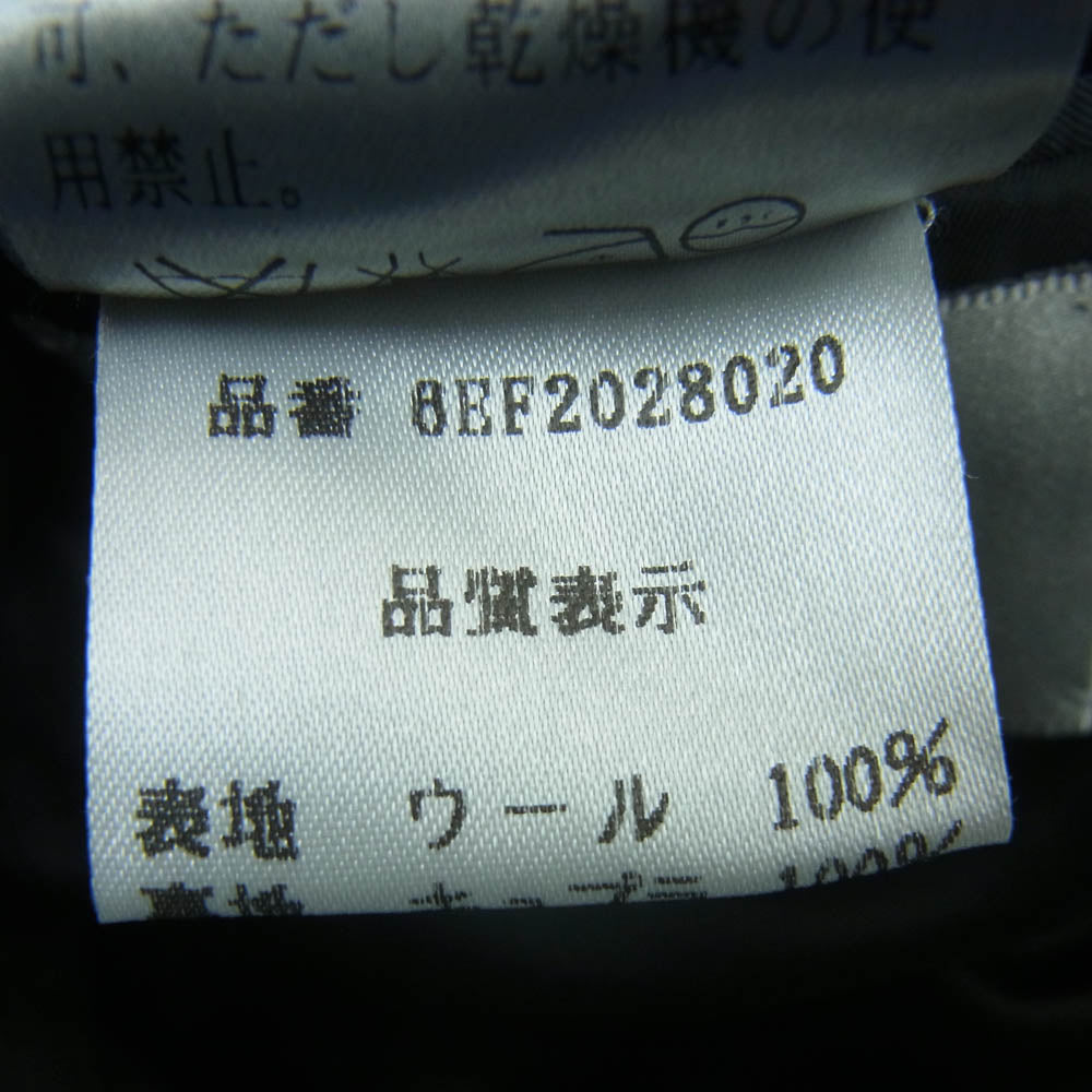 DIOR HOMME ディオールオム 06SS 6EF2028020 エディ期 スワローテイル タキシード 燕尾 ジャケット ブラック系 40【中古】