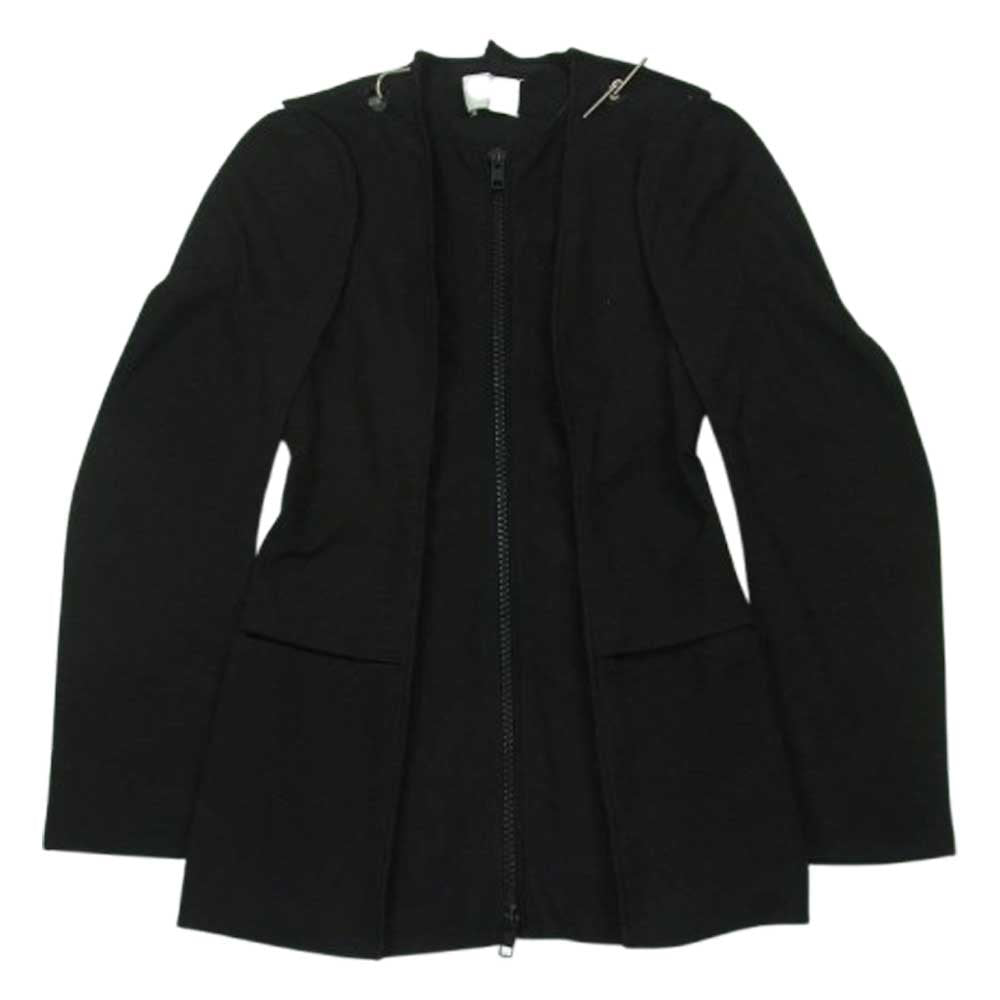MAISON MARTIN MARGIELA メゾンマルタンマルジェラ 98SS 333-44005 白タグ 平面期 アーカイブ フラットガーメント ジャケット ブラック系 42【中古】