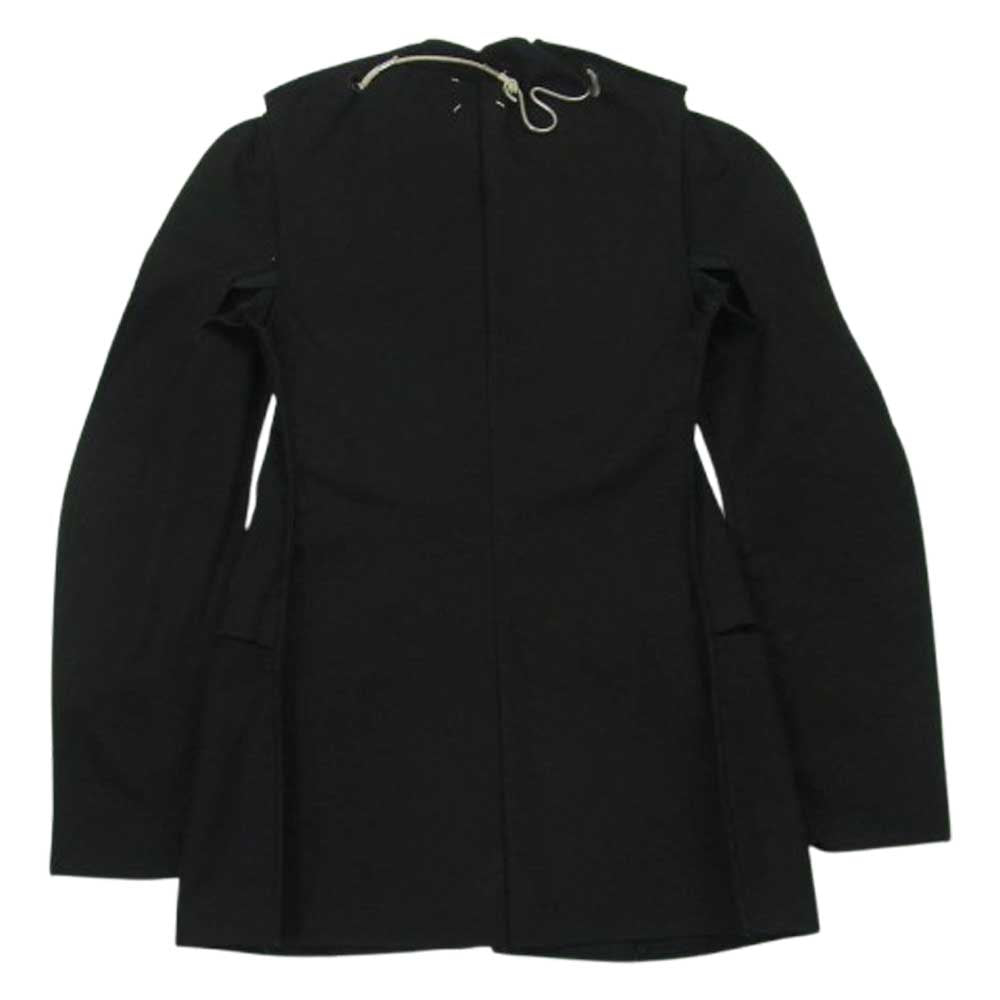 MAISON MARTIN MARGIELA メゾンマルタンマルジェラ 98SS 333-44005 白タグ 平面期 アーカイブ フラットガーメント ジャケット ブラック系 42【中古】