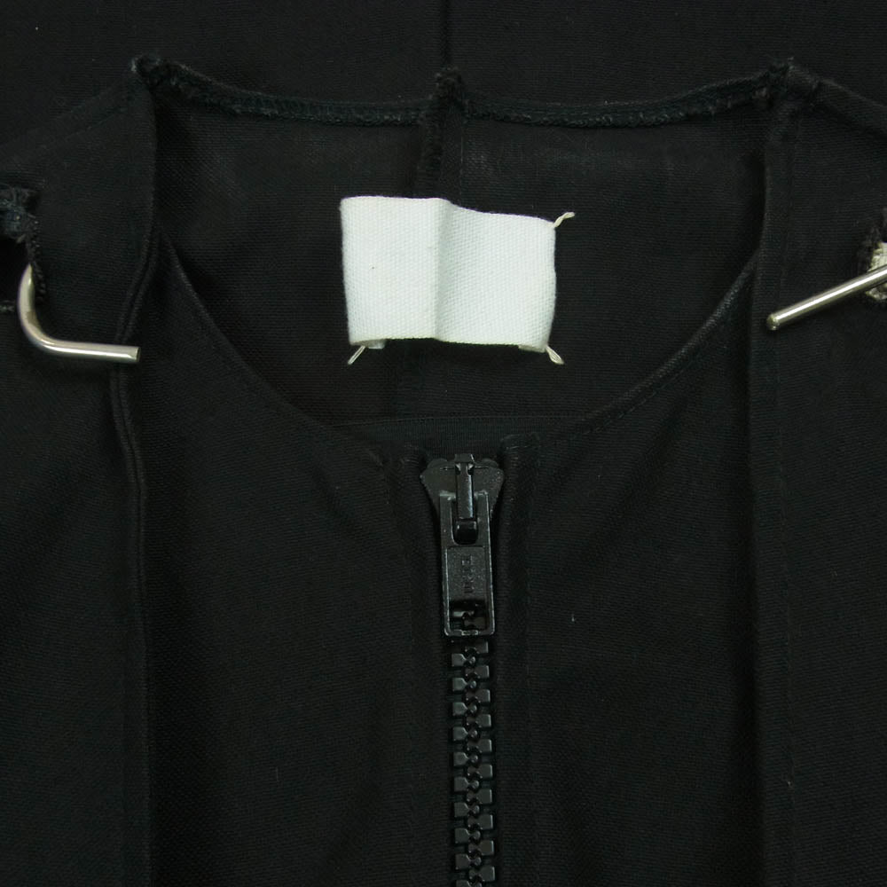 MAISON MARTIN MARGIELA メゾンマルタンマルジェラ 98SS 333-44005 白タグ 平面期 アーカイブ フラットガーメント ジャケット ブラック系 42【中古】