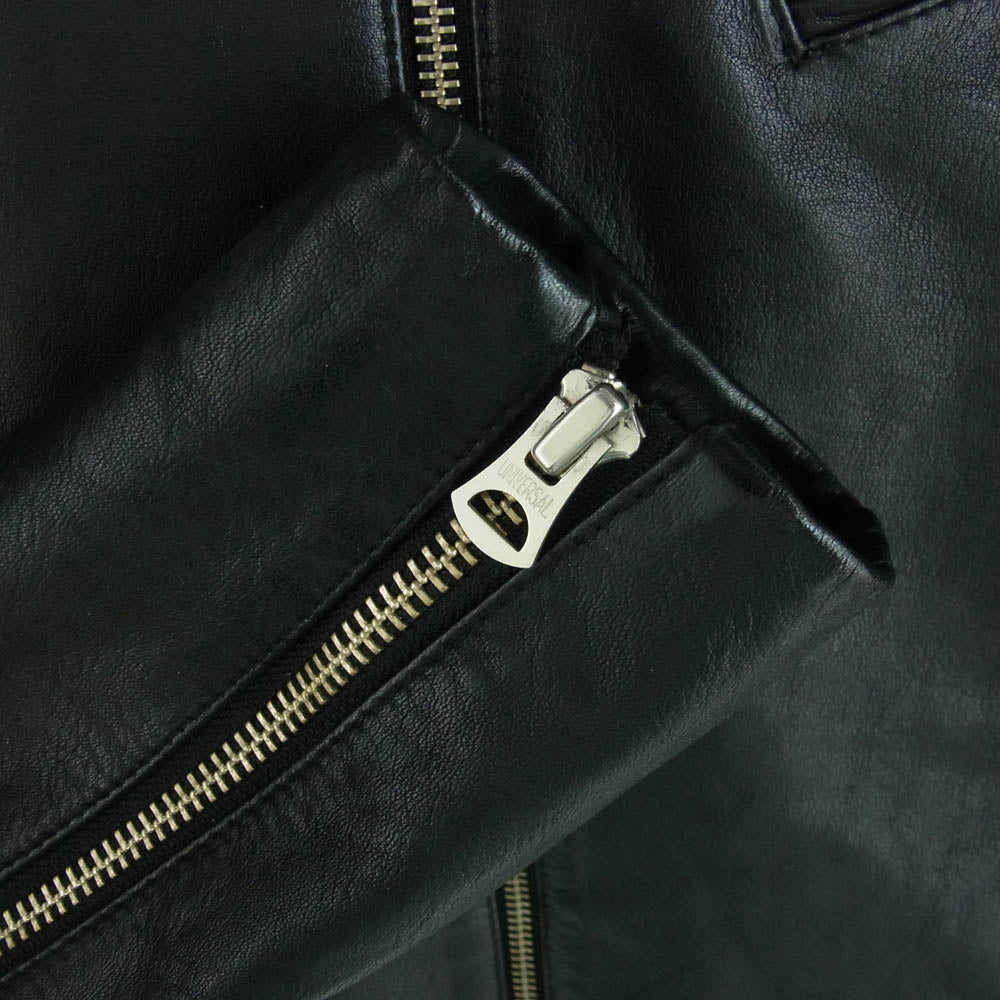 CRIMIE クライミー C1D5-JK31 カウレザーシングルライダース ジャケット ブラック系 S【中古】