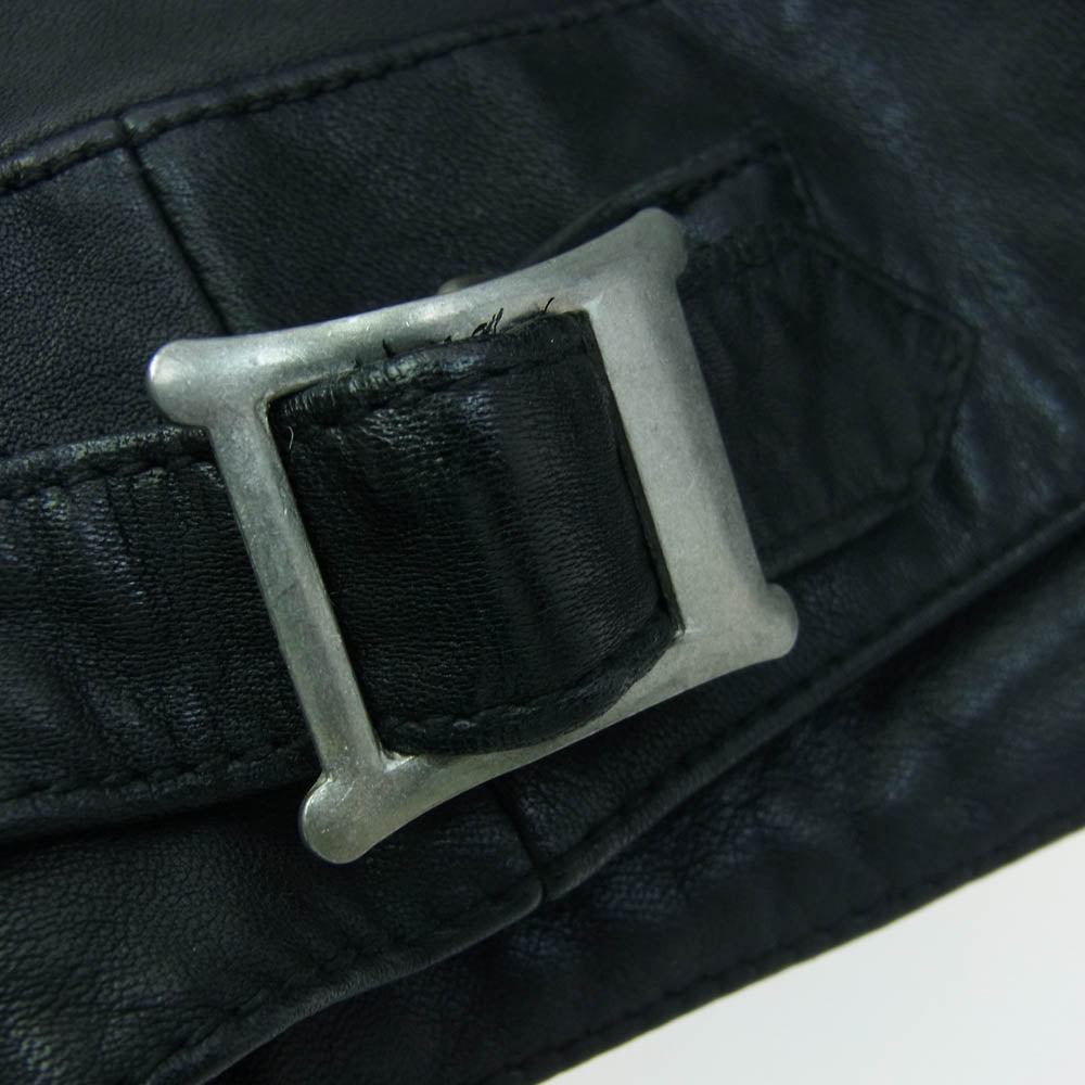 CRIMIE クライミー C1D5-JK31 カウレザーシングルライダース ジャケット ブラック系 S【中古】