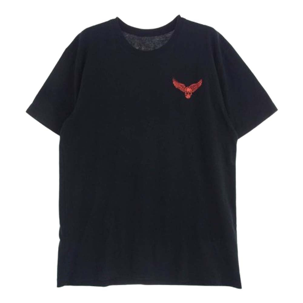 CHROME HEARTS クロムハーツ（原本無） FOTI MAHALIA UFO フォティマハリア バックプリント Tシャツ 半袖カットソー ブラック系 L【中古】
