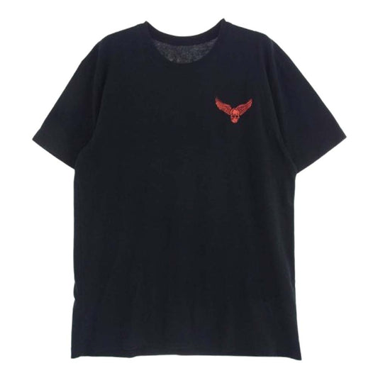 CHROME HEARTS クロムハーツ（原本無） FOTI MAHALIA UFO フォティマハリア バックプリント Tシャツ 半袖カットソー ブラック系 L【中古】