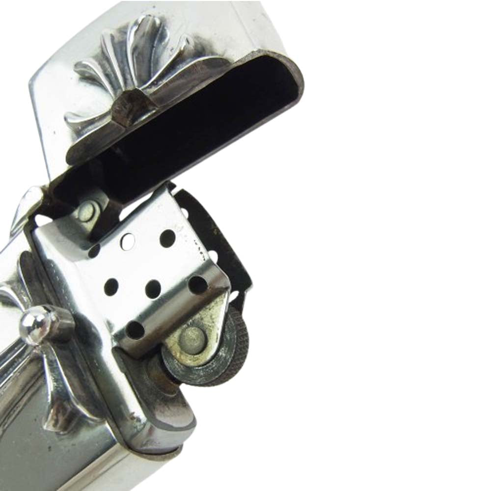 CHROME HEARTS クロムハーツ（原本無） ZIPPO LIGHTERZ-V1 スモールCHクロス ジッポ ライター シルバー系【中古】