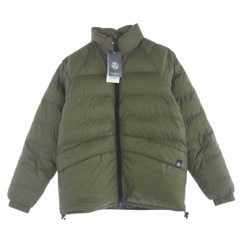 オーラ 108304 ICE Jacket ダウン アイス ジャケット カーキ系 M【中古】