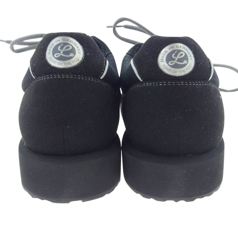 ルンゲ メッシュ ローカット スニーカー シューズ ブラック系 US10.5【美品】【中古】