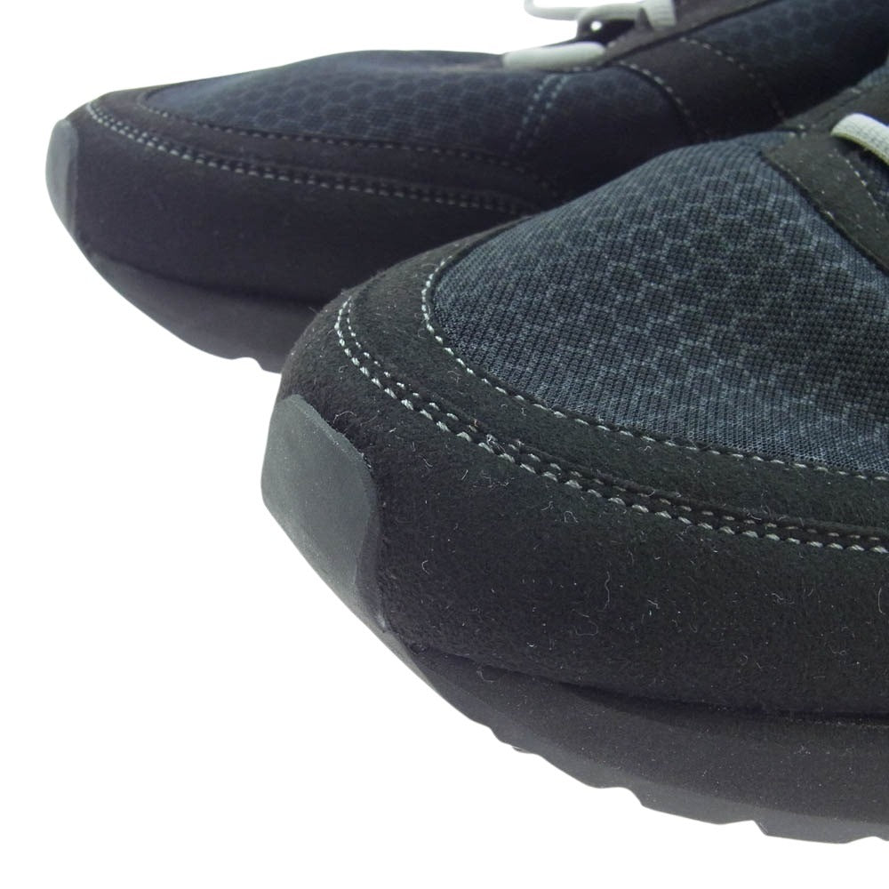 ルンゲ メッシュ ローカット スニーカー シューズ ブラック系 US10.5【美品】【中古】