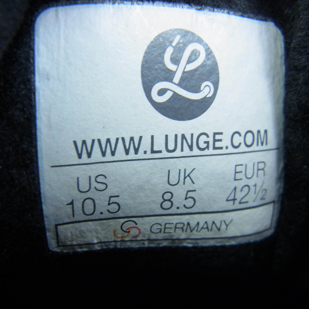 ルンゲ メッシュ ローカット スニーカー シューズ ブラック系 US10.5【美品】【中古】