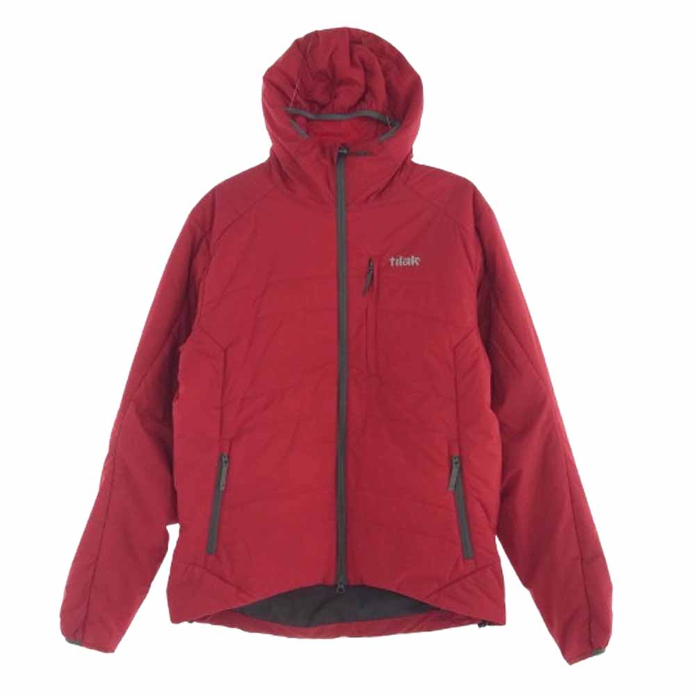 TILAK ティラック KETIL JACKET PERTEX QuantumAir ケティル ジャケット 中綿 マウンテンパーカー ナイロンジャケット レッド レッド系 M【中古】