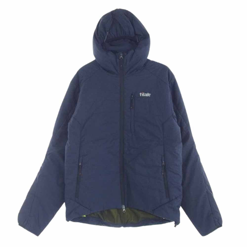 TILAK ティラック KETIL JACKET PERTEX QuantumAir ケティル ジャケット 中綿 マウンテンパーカー ナイロンジャケット ネイビー ネイビー系 M【中古】