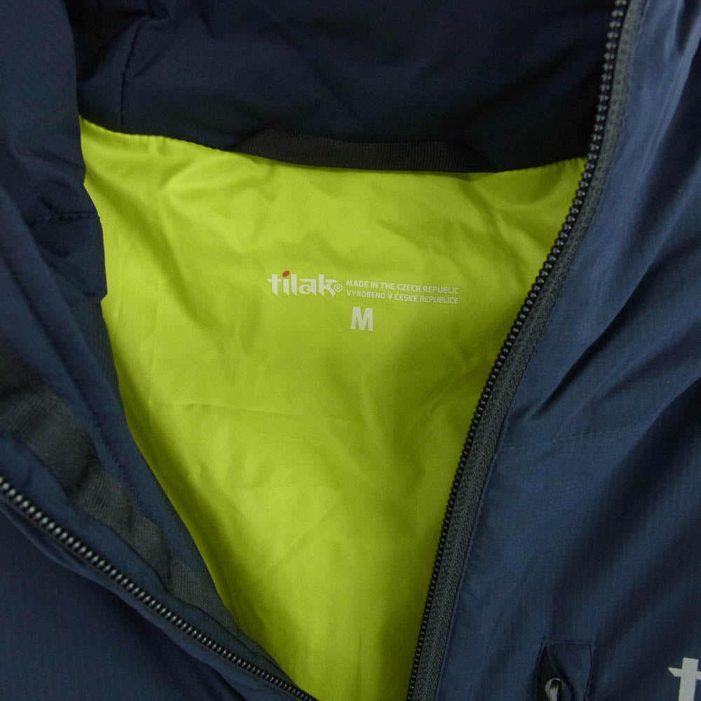 TILAK ティラック KETIL JACKET PERTEX QuantumAir ケティル ジャケット 中綿 マウンテンパーカー ナイロンジャケット ネイビー ネイビー系 M【中古】